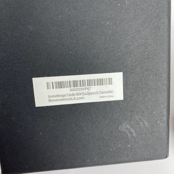 Benevolence Candles Scented Candles for Home Eucalyptus Chamomile - Picture 5 of 6